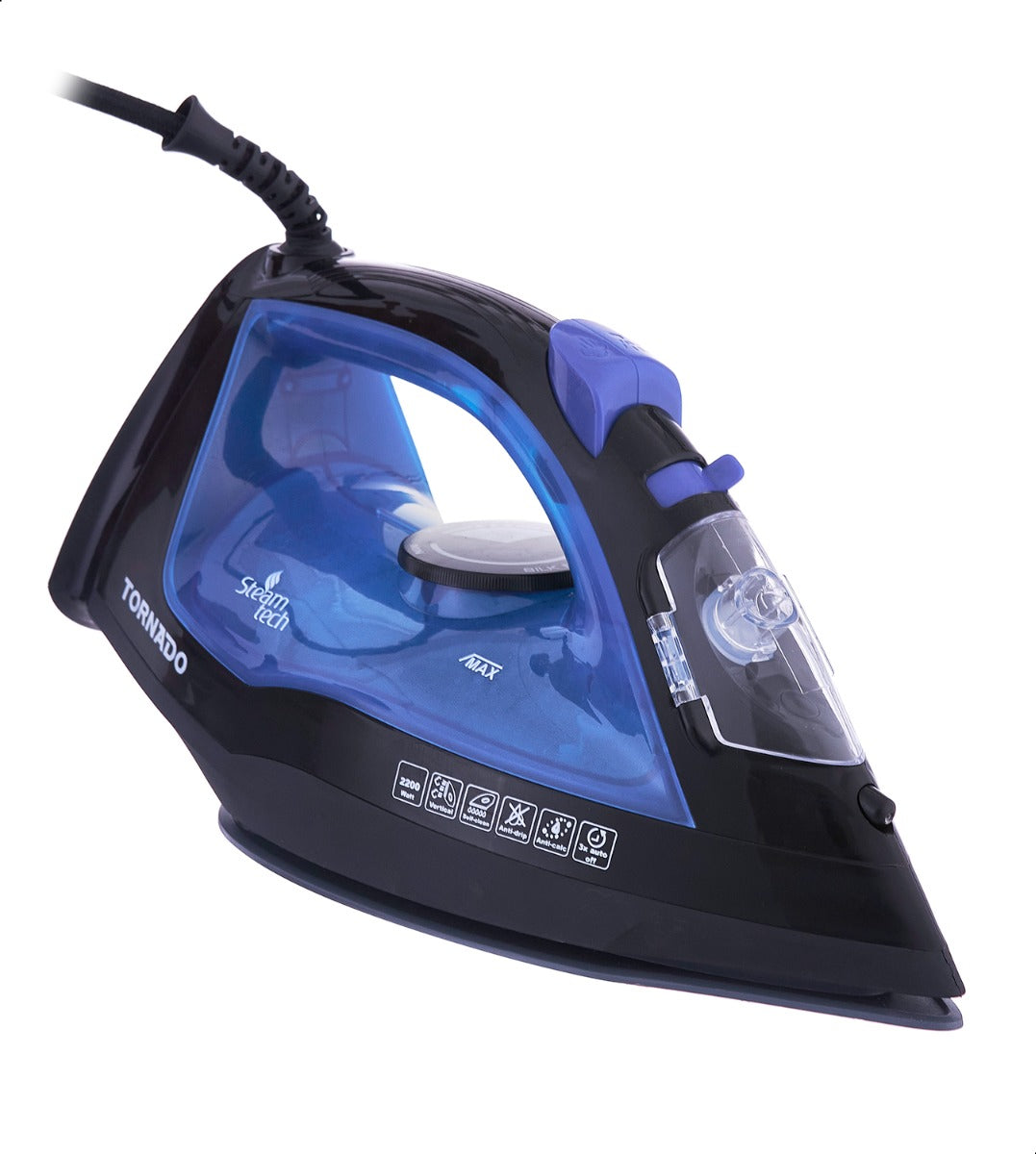 Tornado 2200 Watt Steam Iron - TST2200