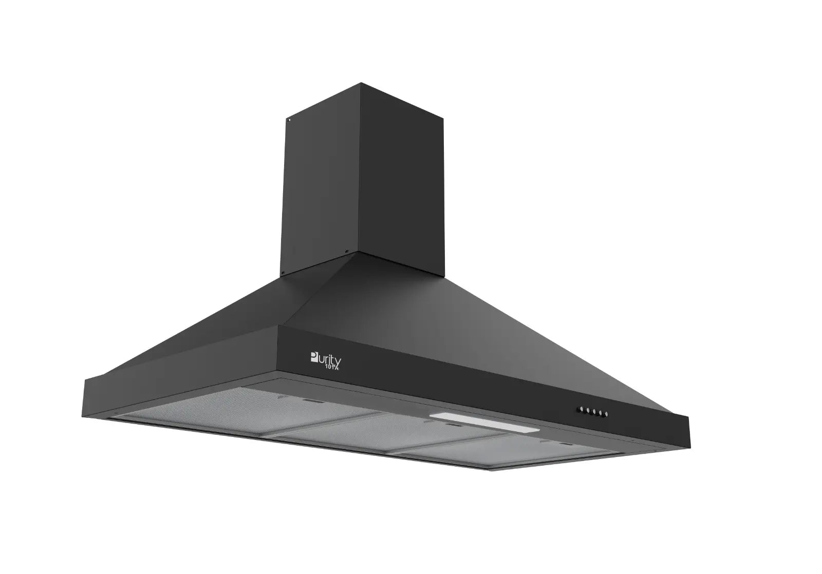 Purity 90cm 100 m3/h Pyramid Built-in Hood - PANSY PRO PLUS BL 90CM