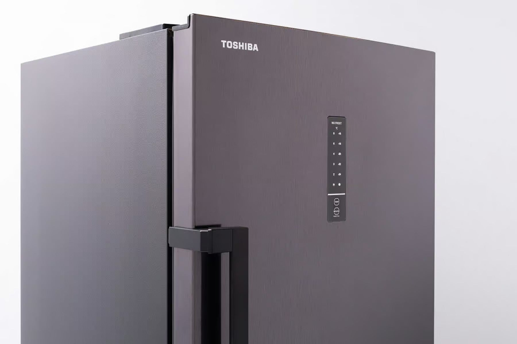 Toshiba 238 L 7-Drawer Upright Digital Freezer - GR-RU312WE-DMN(37H)