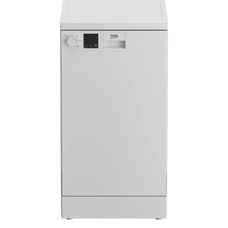Beko 10 Person 45cm Slimline 5 Program Dishwasher - DVS05020S
