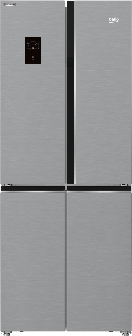 Beko 4 Door 450 L Stainless Refrigerator - GNE480E20ZXPH