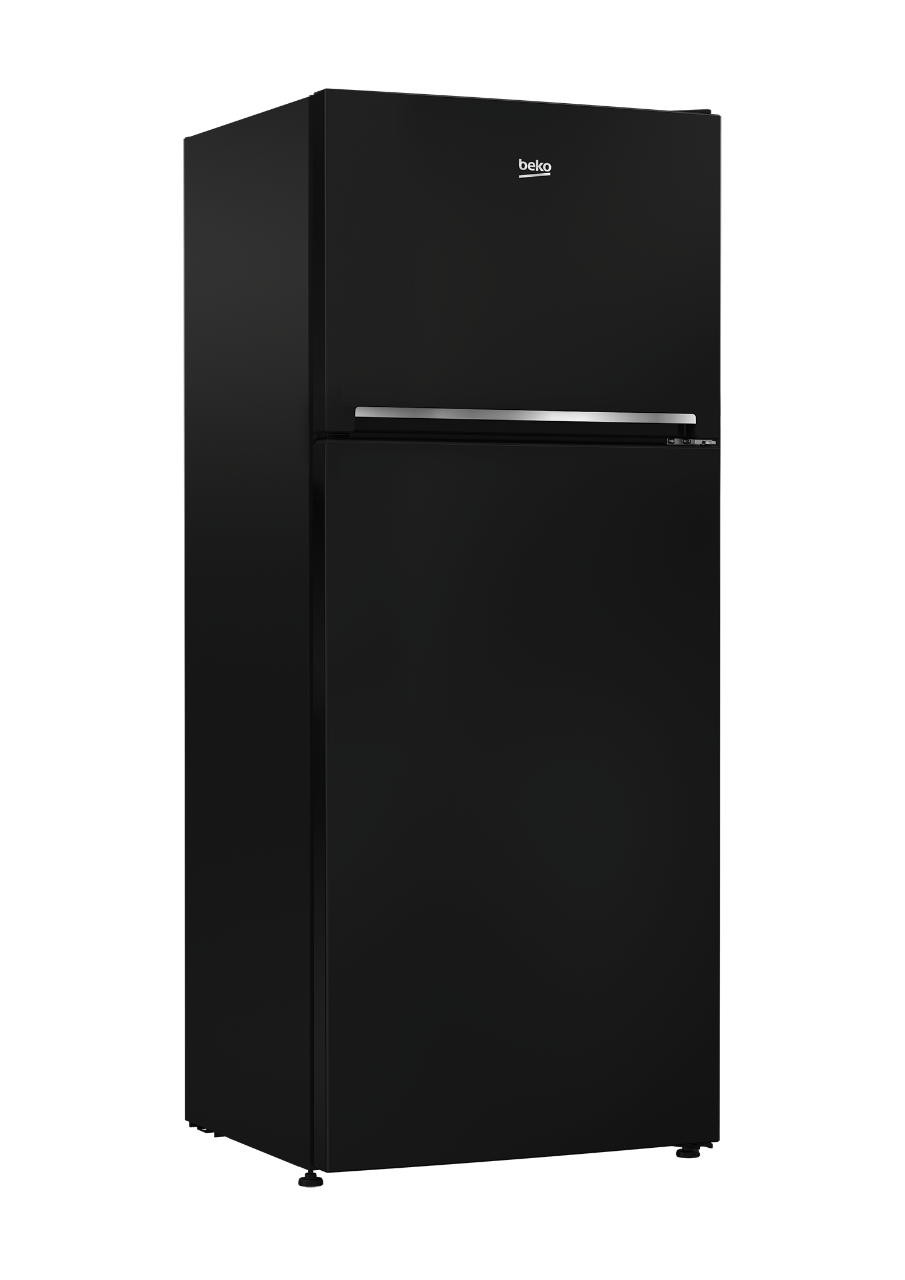 Beko Top Freezer 367 L Black Refrigerator - RDNE430K12B