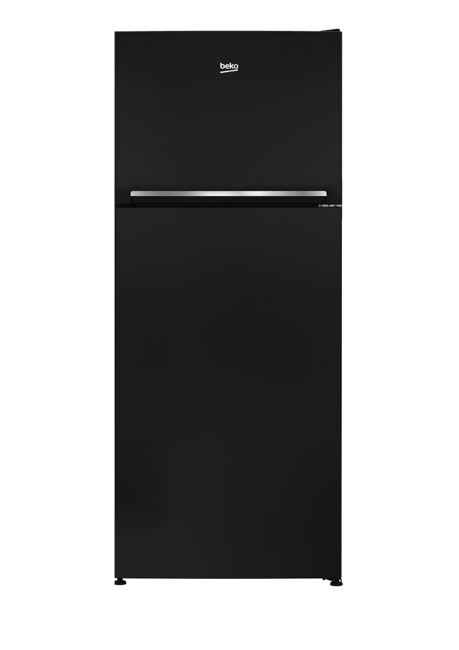 Beko Top Freezer 367 L Black Refrigerator - RDNE430K12B