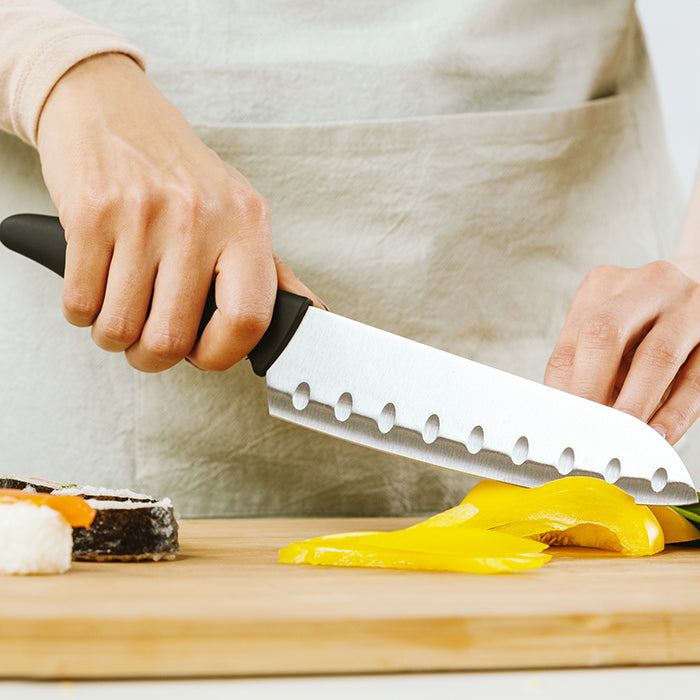 NAVA Stainless steel Santoku knife "Acer" 30cm Made in Greece