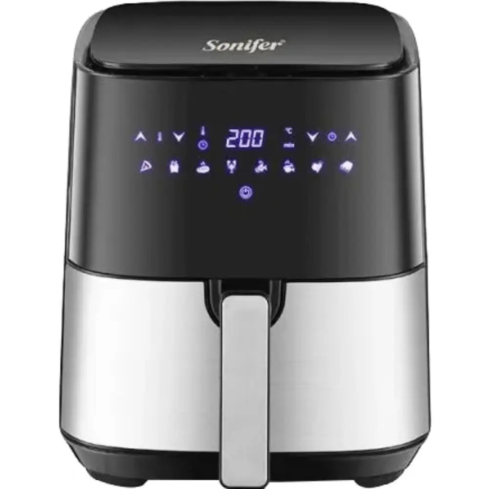 Sonifer SF-1014 Air Fryer, 5 Liter, 1450 Watt - Black