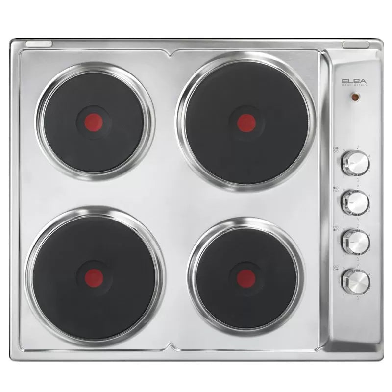 Elba 60cm 4-Burner Built-in Electric Hob - ENS60-040XD