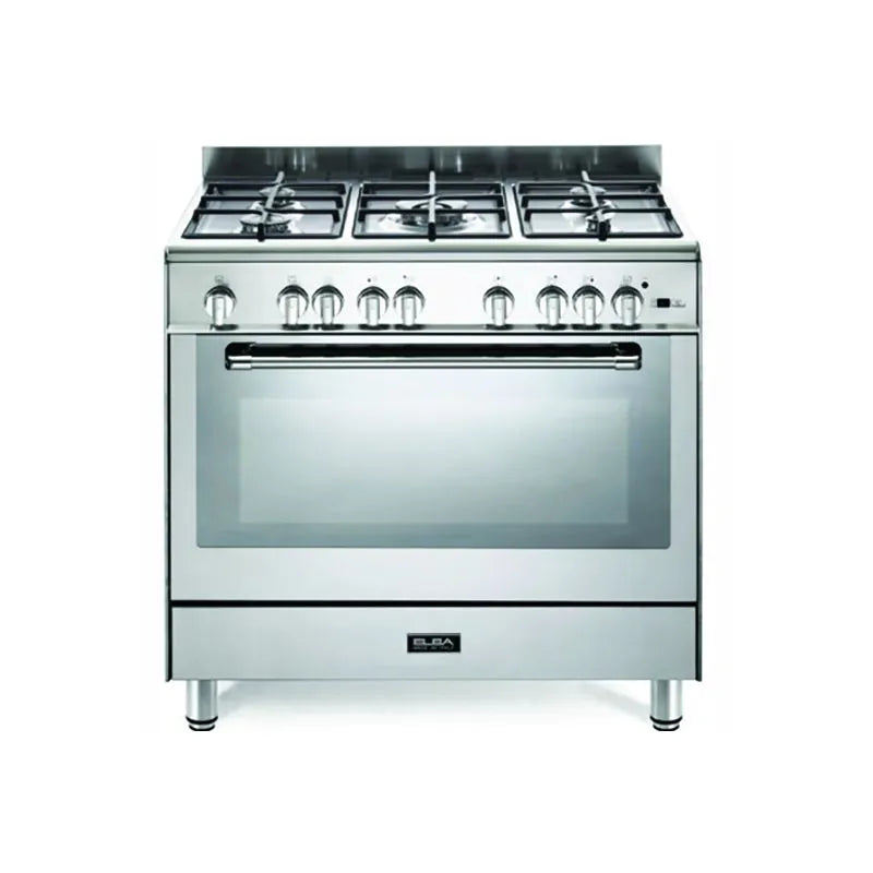 Elba Gas Cooker 5 Burner Cast Iron with Fan 96FX826EGVF