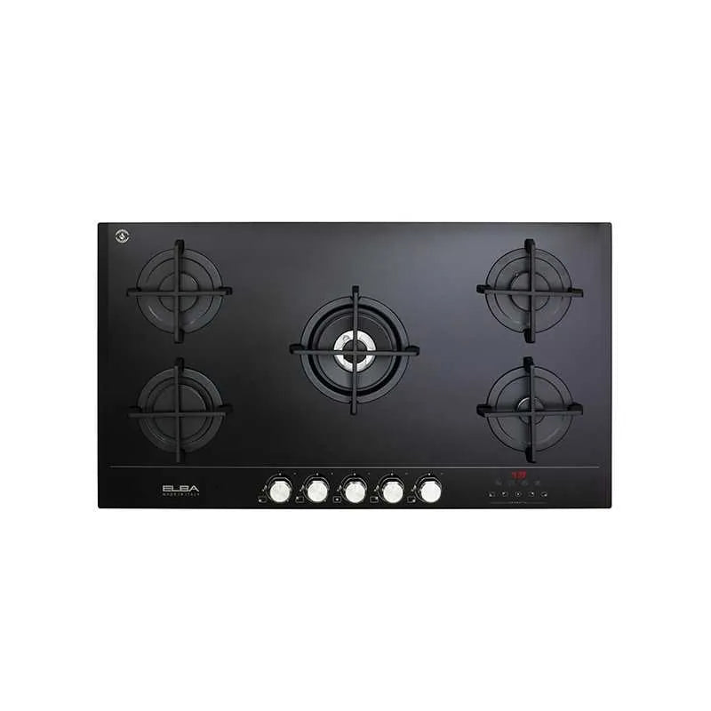 Elba 90cm Built-in 5-Burner Ceramic Gas Hob - ELIO 95G-MATIK