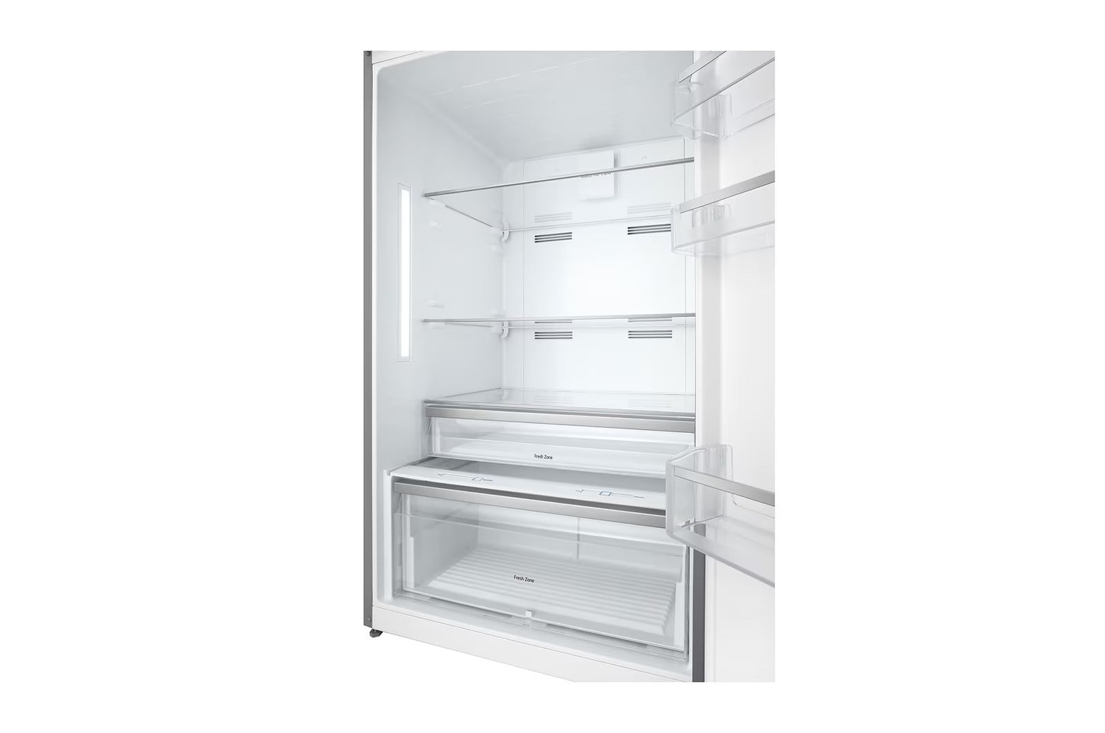 LG  LG NoFrost Top Freezer Refrigerator , 523 Liter Inverter Motor , Silver - GTF522PVAN