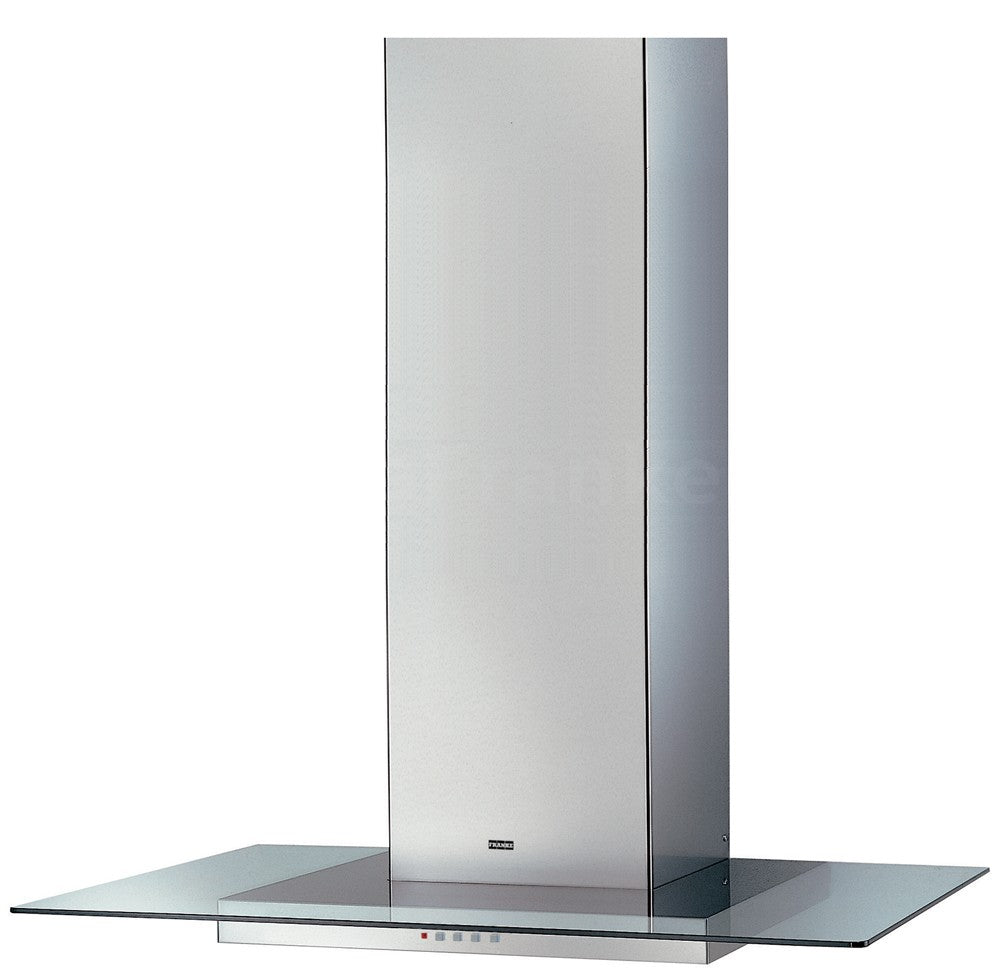 Franke Built-In Decorative Hood with Chimney, Stainless Steel, 90 cm - FGL 9015 BK XS