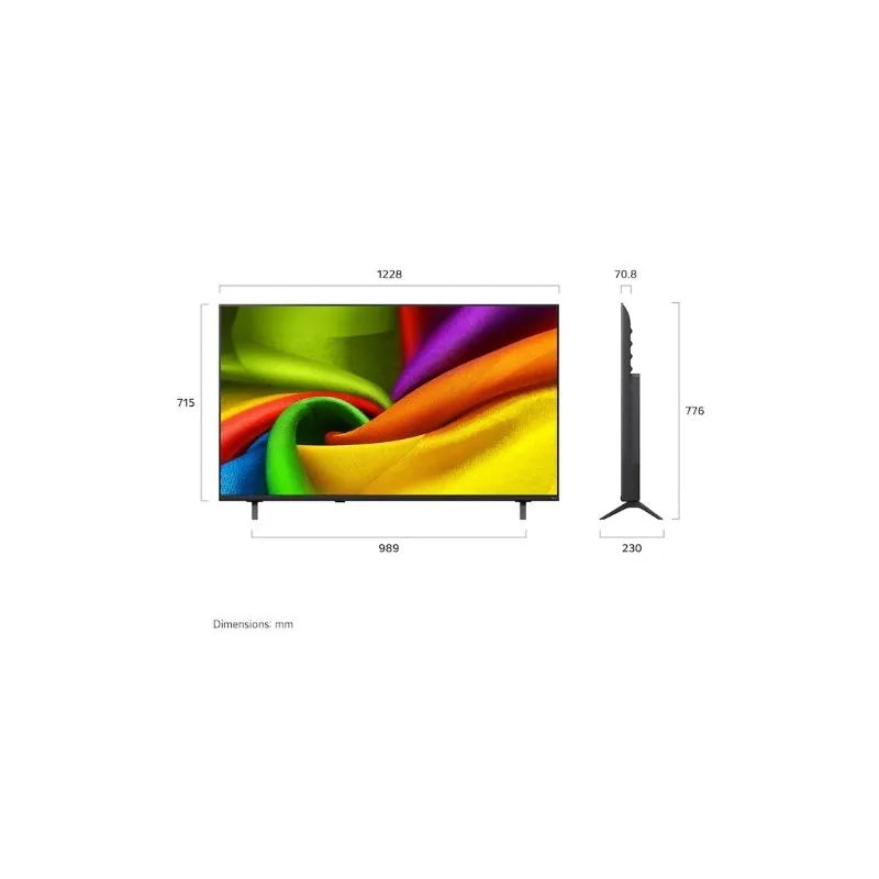 LG 75 Inch Nano AI NU85 4K Smart TV Magic remote 75NU850B6LA
