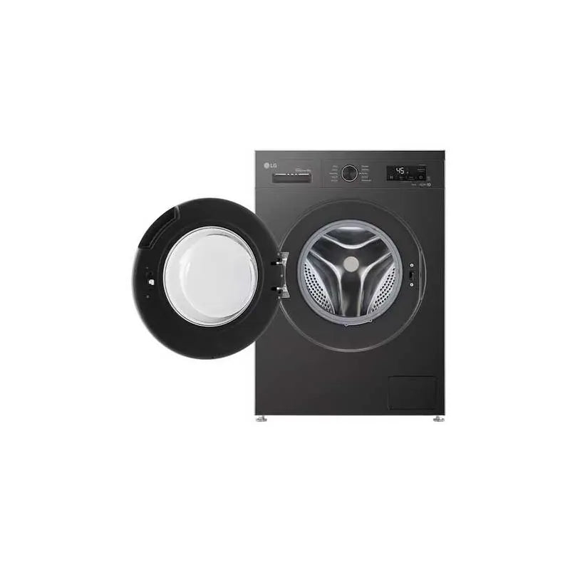 LG 8 kg Front Load Washing Machine 1400RPM, ThinQ (Wi-Fi) Onyx Black F4Y2TYGYZ