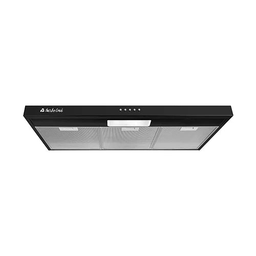 Turboline Built-in Flat Cooker Hood, 90 cm, 650 m³/h, Black