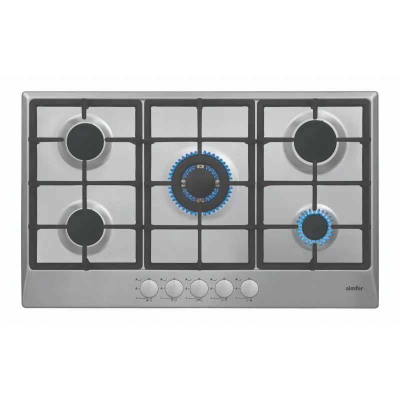 Simfer 90cm 5-Burner Built-in Gas Hob - BH90SG01