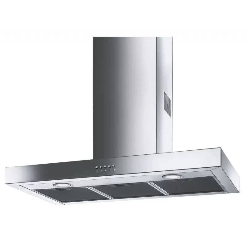 Smeg T-Flat 556 m3/h 90cm Island Hood - KAP 900 XE