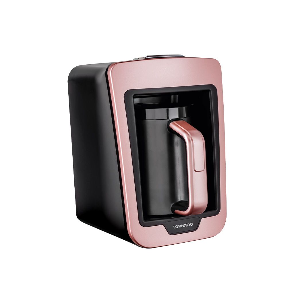 TORNADO Automatic Turkish Coffee Maker 330ml Rose x Black TCME-100 RS