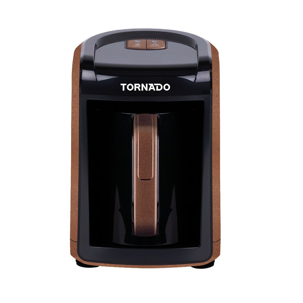 TORNADO Automatic Turkish Coffee With Milk Maker 280ml Brown TCME-100-MILK