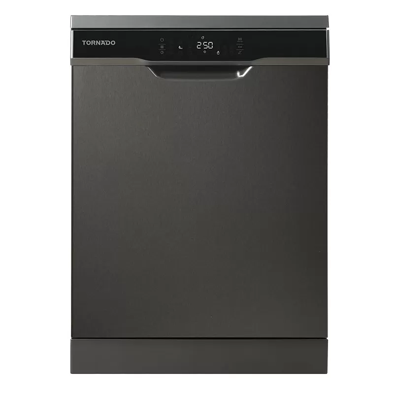 Tornado 60 cm 12-Person 8-Program Digital Dishwasher - TDV-FN128CDX