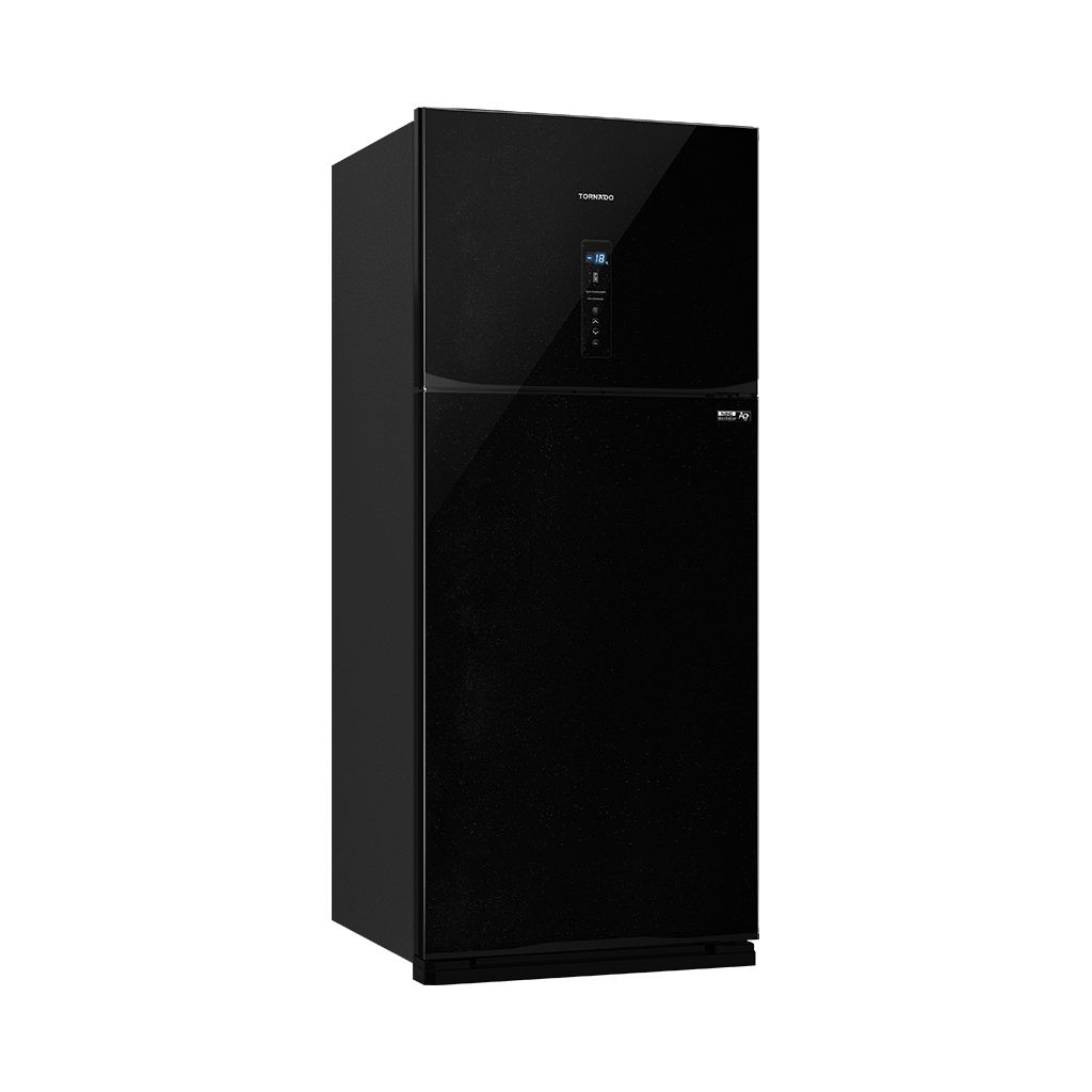 Tornado Top Freezer 385 L Digital Refrigerator - RF-480AT-BK
