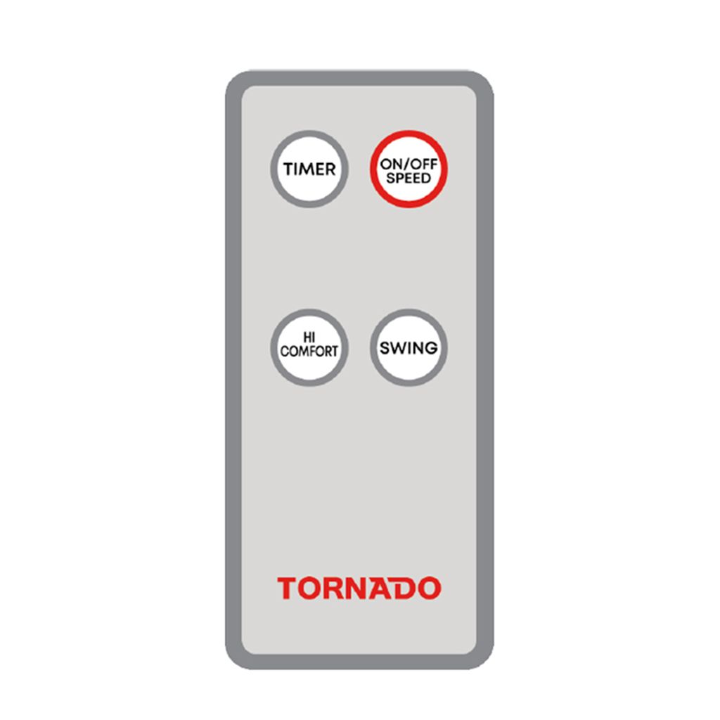 مروحة حائط تورنيدو 18 بوصة ، 4 ريشة - EPS18RW