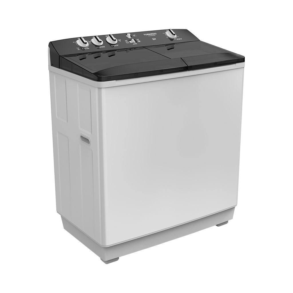 TORNADO Washing Machine Half Auto 7 Kg White x Black TVH-HM07T(WK)