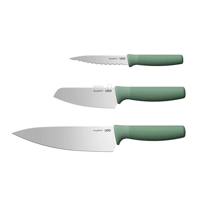 Barg HOFF3-pc specialty knife set Forest Made in  Belgium