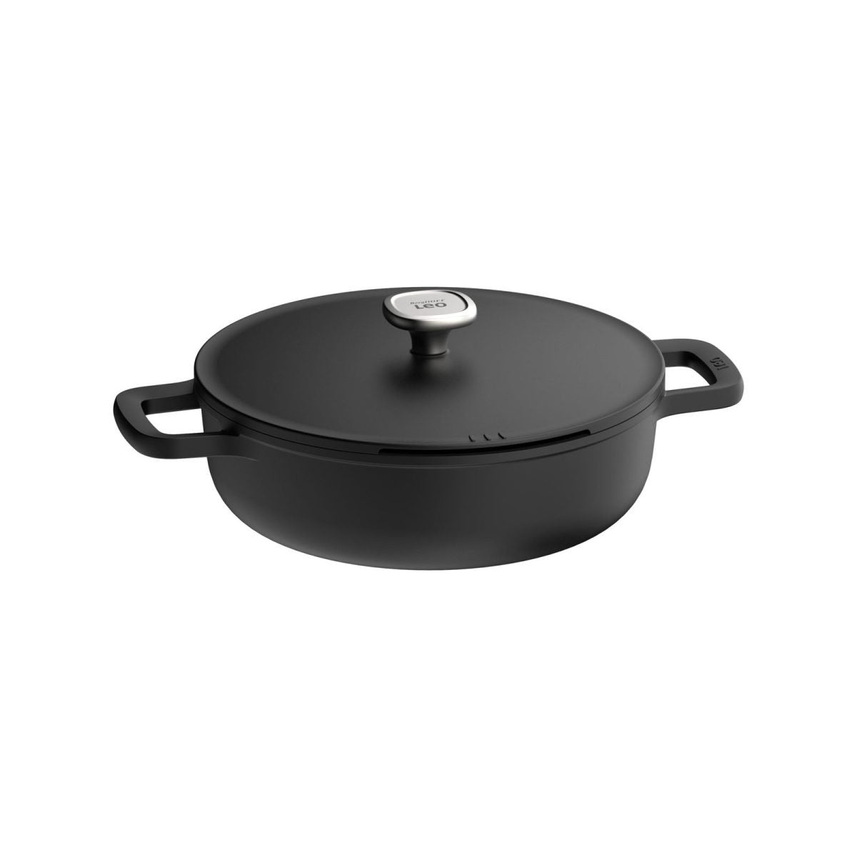 Barg HOFFCovered 2-handle sauté pan Phantom 28cm Made in  Belgium