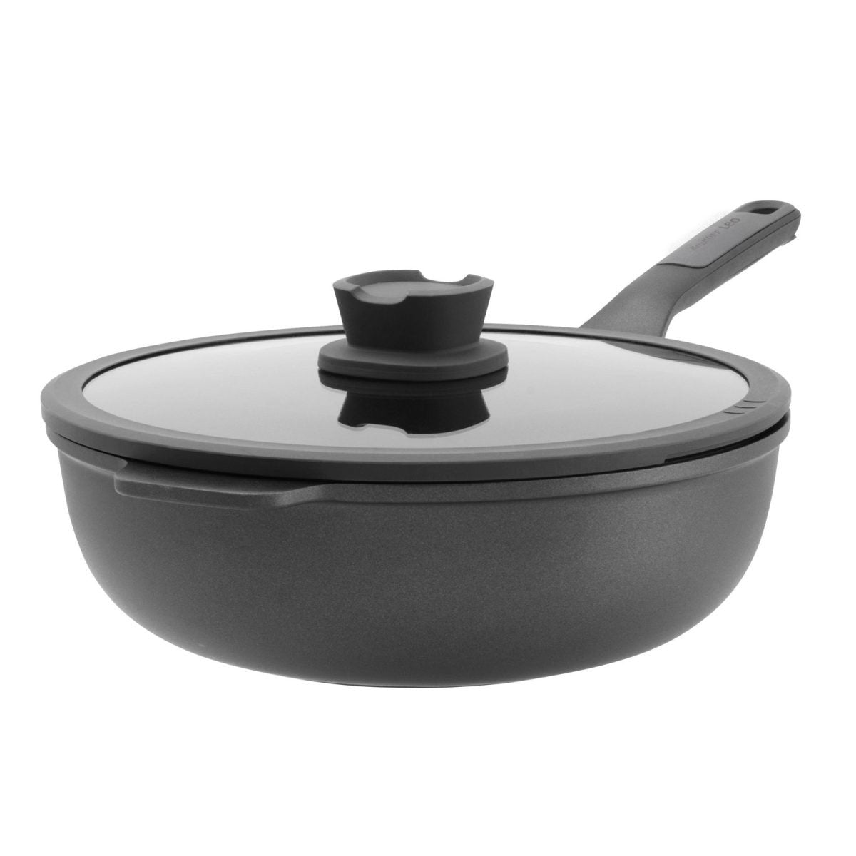 Barg HOFFCovered wok pan non-stick Stone+ 28cm Made in  Belgium